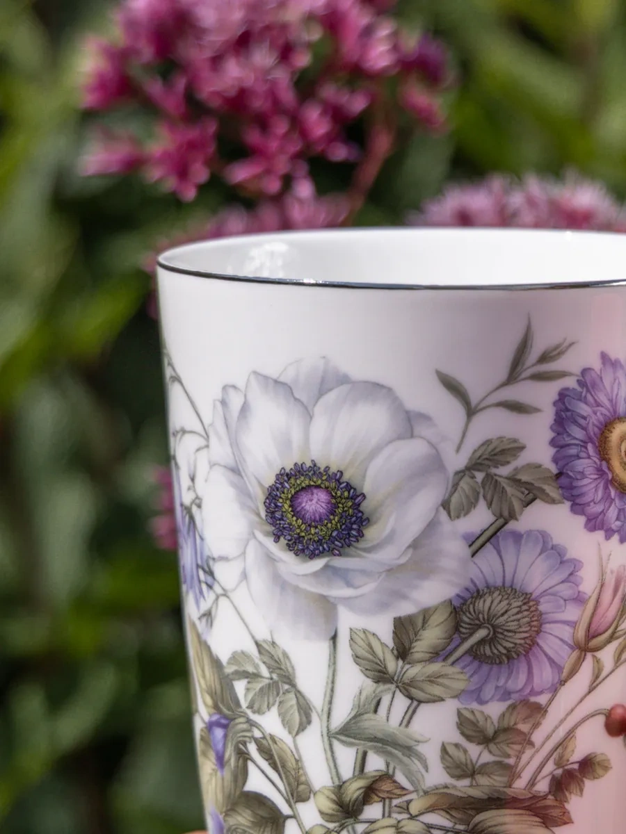 Lefard Bouquet 400 Ml Çay Ve Kahve İçin Porselen Kup 258832469 Beyaz