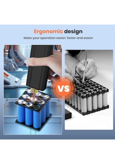 Conventions1 Dıy Taşınabilir El Pil Nokta Kaynakçı 18650 Lityum