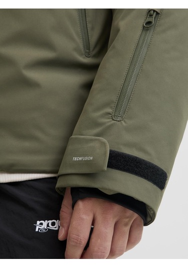 Jcofusıon Technıcal Jacket Sn Grape Leaf Siyah