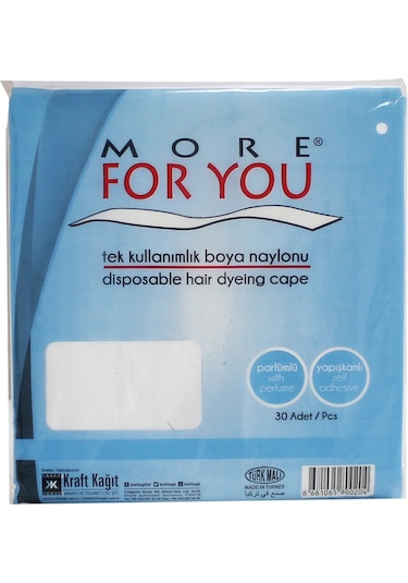 More For You Tek Kullanımlık Boya Naylonu 30 Adet