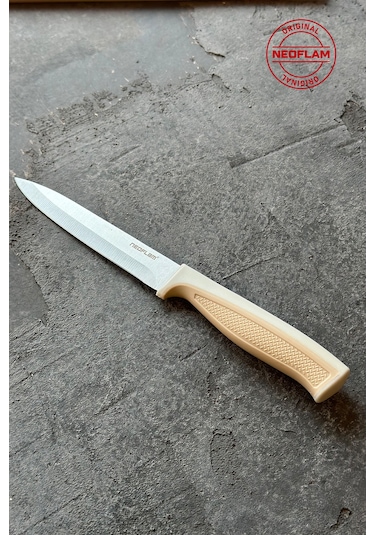 Neoflam Microban Çok Amaçlı Bıçak Bej 13cm D-neofmk013