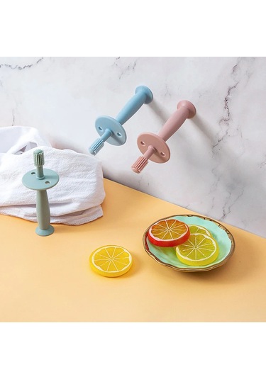 Çocuk 360 Derece Bebek Diş Fırçası Bebek Sağlık Dişlikleri