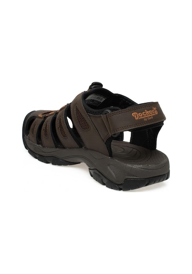 Dockers 234715-m Önü Kapali Kahverengi Erkek Sandalet Kahverengi