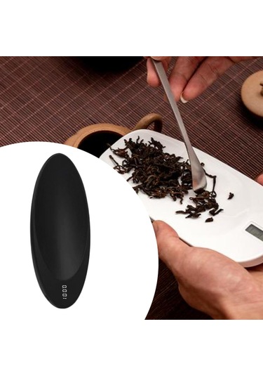 Homyl Cep Mini Terazi Modern Kahve Terazisi Tartı Aracı Siyah Siyah