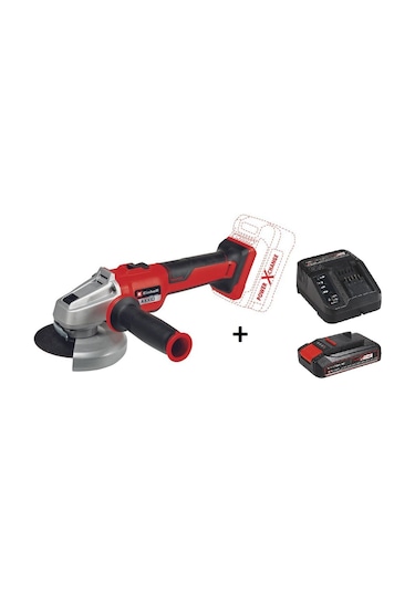 Einhell Axxıo 18/115 Q MM Taşlama Makinesi + 2.5 Ah Starter Kit