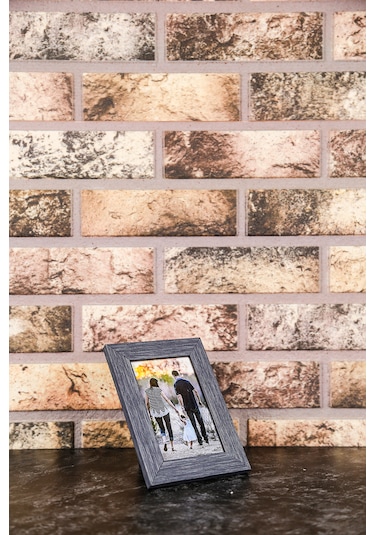 Gri 21x30 Ayaklı Model Çerçeve 30mm Kalın Yeni Sezon