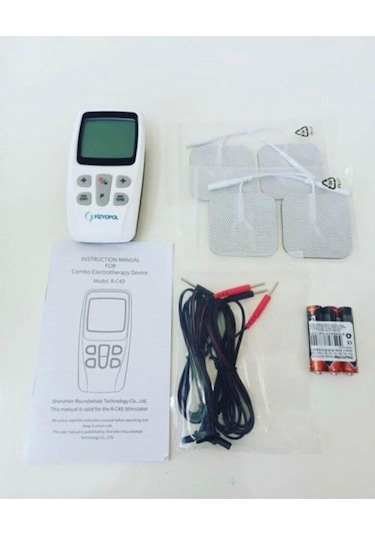 Fizyopol 2 Kanallı Dijital Tens Ems Masaj Cihazı R-C4D Çok Renkli