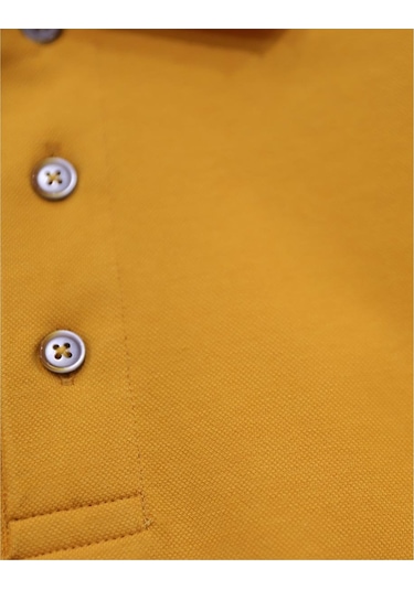 Uki Hardal Comfort Fit Polo Yaka Pike T-shirt HARDAL