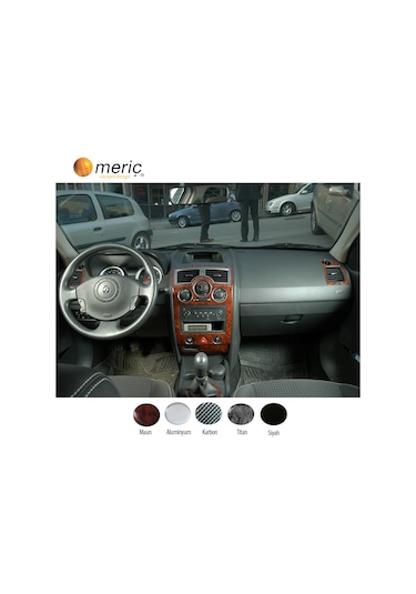 Renault Megane 2 Ön Torpido Kaplama 17 Prç (Analog Klima) 03-09 (530157221)