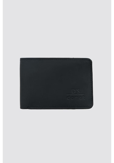 D's Damat Ds Damat Siyah Deri Cüzdan 8HC591ORTKC05 Siyah