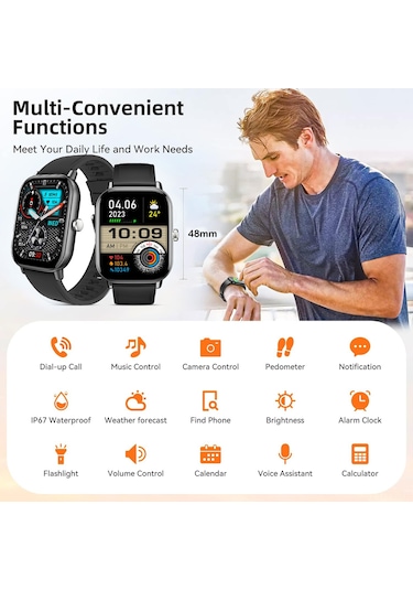 Teltree Dafit Bluetooth 5.3 Akıllı Saat (İthalatçı Garantili)