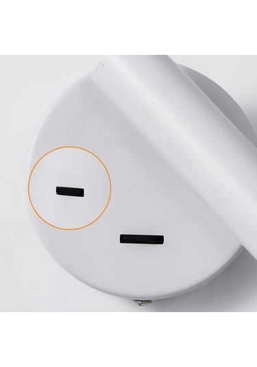 Dancemonkey Cbtx 3105 Yatak Odası Başucu 3w Sıcak Işık - Siyah, Yeni Tasarım Siyah