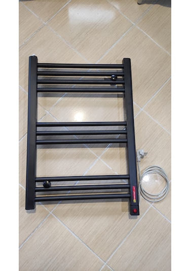 Hizmetterm Elektrikli Havlupan Siyah 50 x 70 cm