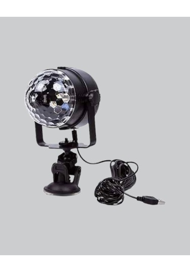 Bfs Müzik Ritmine Duyarlı Renkli Disko Topu 7 Modlu Işıklı Parti Lambası Çok Renkli