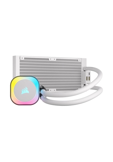 Corsair İcue Lınk H100i Rgb Cw-9061005-ww 240mm Beyaz İşlemci Sıvı Soğutucu