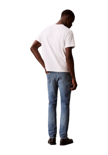 Calvin Klein Lv04rf742g Slim Taper Erkek Jean Pantolon Mavi Calvin Klein Lv04rf742g Slim Taper Erkek Jean Pantolon Mavi