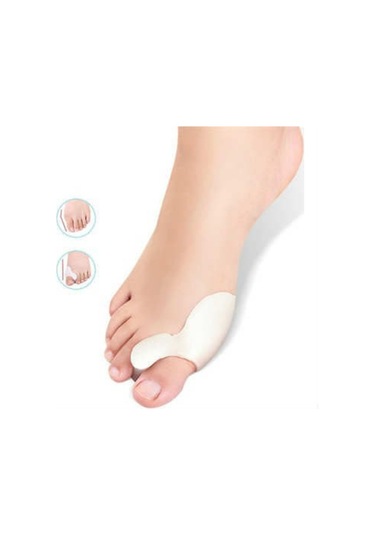 2Li Silikon Makaralı Ayak Başparmak Kemik Bunyon Koruyucu Bunion