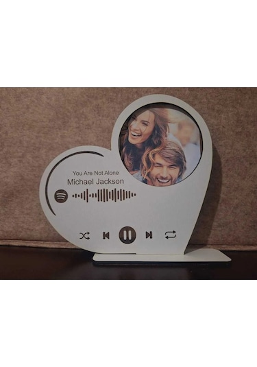 Lavanta Tasarım Spotify Barkodlu Kişiye Özel Çerçeve - 5