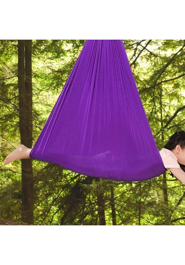 Suntek Çocuk Salıncak Hamak Balkon Için Anti Tip Sandalye Mor
