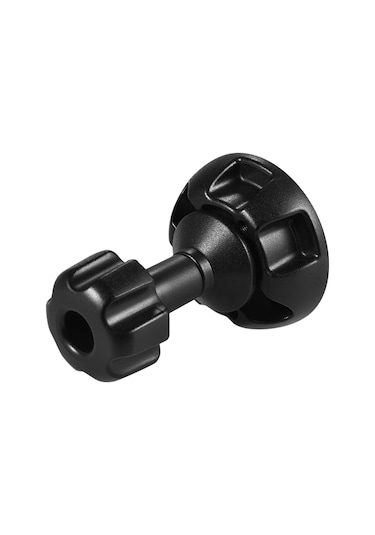 Samdoo 75mm Alüminyum Tripod转接器 - 3/8" Arayüz, 1/4" & 3/8" Hızlı Montaj Vidalari İle, Bowl Tipi Tripodlardan Düzüme Dönüştürücü