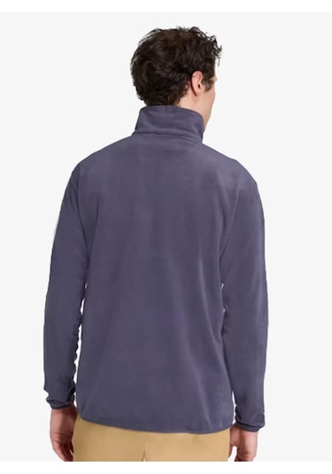 Adidas Jm3123 Multi Essentials 1/2 Zip Fleece Erkek Polar Mor