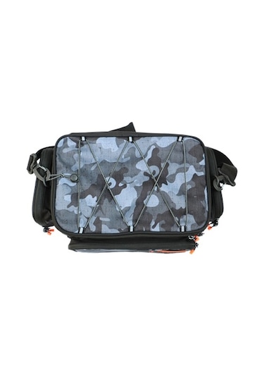 Fujin Black Camo Helper Bag - Balıkçı Çantası-789