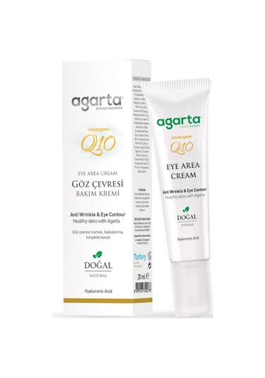 Agarta Doğal  Göz Çevresi Bakım Kremi 20 ML