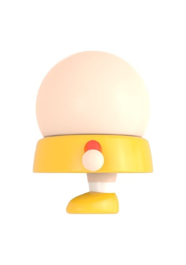 Soulader Şeker Renkli Sevimli Yüz Ifadeli Çocuk Odası Dekorasyon Gece Lambası Sari