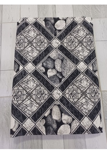 Savan Dokuma Halı Örtüsü 9m² 240 340 Kale Siyah2 Diğer