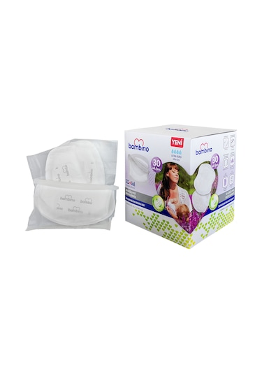 Bambino T061 3D Göğüs Pedi 30'lu