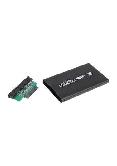 2.5 Hdd Kutusu Usb 2.0 Harici Metal Harddisk Kutu Sata Ssd Disk