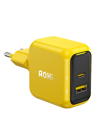 Aohi Magcube 2 Portlu Şarj Adaptörü, Gan+ 67w Hızlı Şarj Cihazı