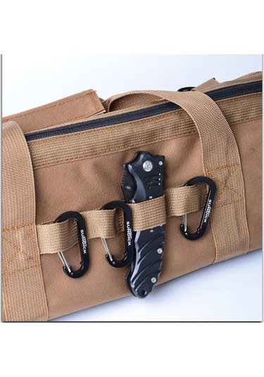 Kamp Alet Çantası Büyük Kapasiteli Geniş Ağızlı Saklama Kum Diğer Çok Renkli