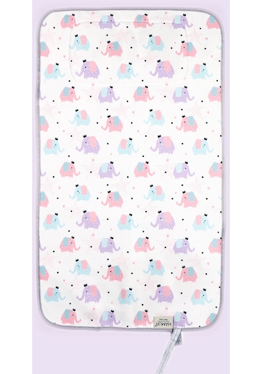 Anne Bebek Bakım Örtüsü Yenidoğan Alt Açma Değiştirme Elephant Organizer Pedi Minderi Çift Taraflı