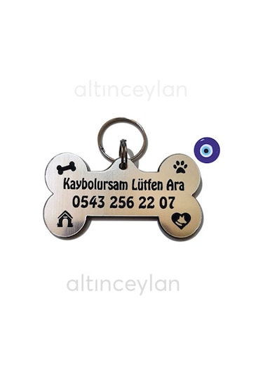 Altınceylan Köpek Isimlik Künyesi Kaybolursam Lütfen Ara