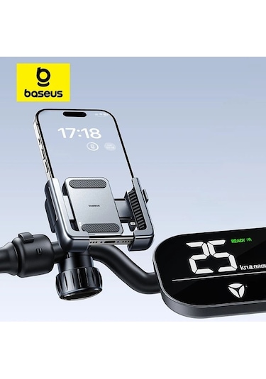 Tysm Joyjadehub Baseus Bisiklet Telefon Tutucu Kılıf, 1pc, Uygun Her Markaya, Yerçekimi Genileme Özelliği 1pc