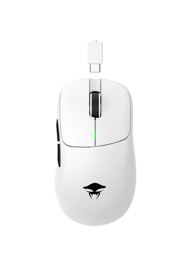 Havit Kraken Starblaze-1 Rgb Kablosuz Gaming Mouse 26000 Dpı, Paw3395, Ekranlı Stant - Beyaz Starblaze-1