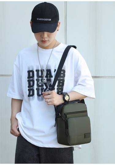 JPD-66945 Messenger Omuz ve El Çantası-Yeşil