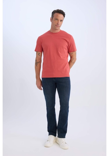 DeFacto %100 Pamuk New Regular Fit Bisiklet Yaka Basic Düz Kısa Kollu Tişört V7699AZ25SPRD33 DeFacto %100 Pamuk New Regular Fit Bisiklet Yaka Basic Düz Kısa Kollu Tişört V7699AZ25SPRD33