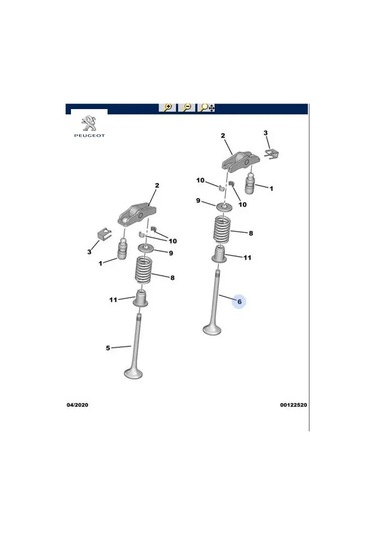 Egzos Subap 3008-5008-308-508-boxer Iii-expert Iv-traveller-c4-c5-jumper Iii Dw10 Peugeot 9676718280 9832111580