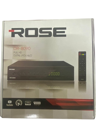 Rose DR-8090 Full HD Dijital Uydu Alıcısı