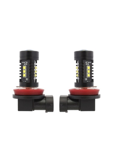 Sones 2 Adet Mz 10w 1080 Lm 5500k H8/h11 12 Xb-d Led Araba Ön Sis Lambası Otomatik Gündüz Farları, Dc 12-24v Beyaz Işık