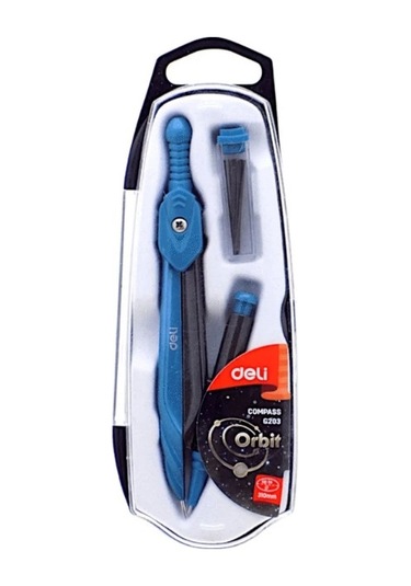 Deli G20302 Compass Min Yedekli Pergel Seti