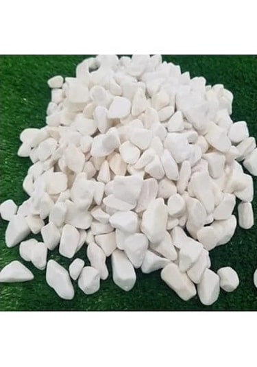 10 Kg Beyaz Dolomit Taş - Bahçe Ve Akvaryum İçin -