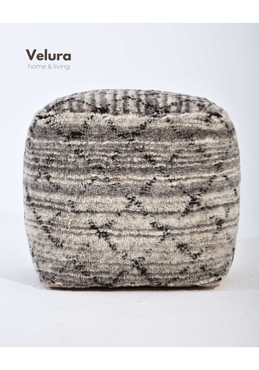 Azara Grey - Puf Gri