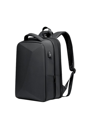 Xiaoguang Fenruien 15.6" Laptop Sırt Çantası Kilitli Ve Usb Şarj Siyah