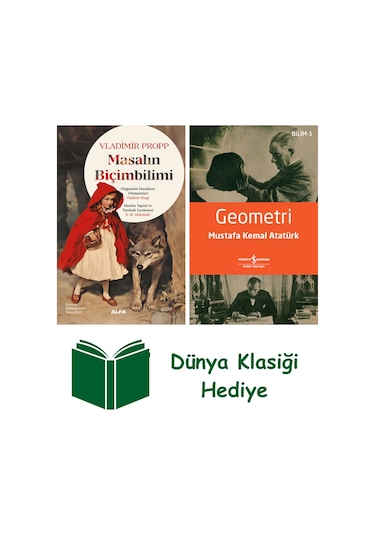 Masalın Biçimbilimi + Geometri + Dünya Klasiği Hediye