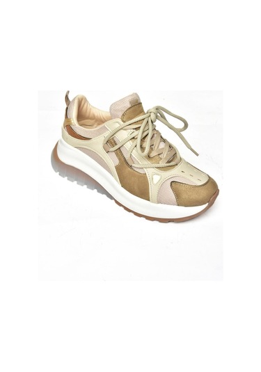 Fox Shoes S973413104 Vizon Kumaş Spor Ayakkabı Sneakers Vizon