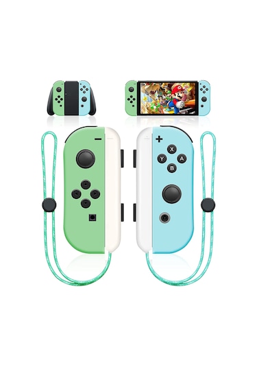 Kangvka Kırmızı-mavi Ns Sol-sağ Kumanda, Uzaktan Uyandırma Ve Eldiven İle Oyun Oynama Fonksiyonu