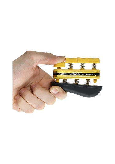 Cando Digi-flex El Egzersiz Aleti - Sarı, X-light - Parmak-10-074